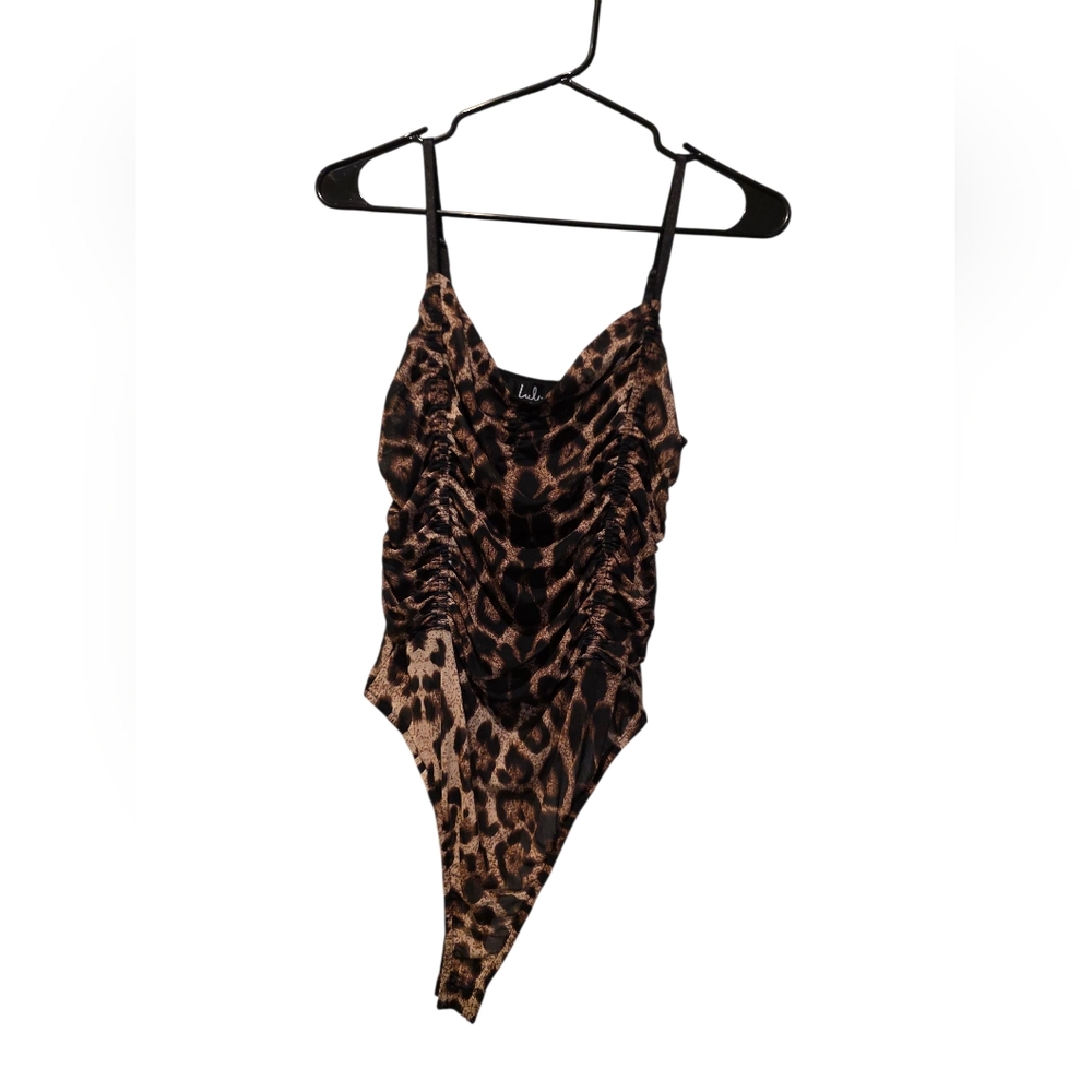 Lulus – Bodysuit – Size Medium – Leopard Print